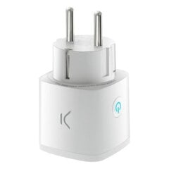 Smart Plug KSIX Smart Energy Mini WIFI 250V Balts цена и информация | Электрические выключатели, розетки | 220.lv