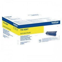 Картридж для лазерного принтера Brother Toner TN-426 Желтый 6,5к (TN426Y) цена и информация | Картриджи для лазерных принтеров | 220.lv