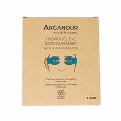 Hidrogela acu kontūras maska Arganour, 2 gab. cena un informācija | Sejas maskas, acu maskas | 220.lv