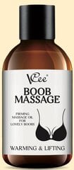 Подтягивающее массажное масло для груди « Boob lift massageoil»,  VCEE цена и информация | Массажные масла | 220.lv