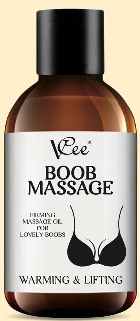 Krūšu pacelšanas masāžas eļļa Vcee Boob Lift Massage Oil, 200 ml cena un informācija |  Masāžas eļļas | 220.lv