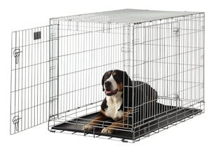 Savic metāla suņu būris Dog Residence XXL, 118x76x82 cm cena un informācija | Transportēšanas būri, somas | 220.lv