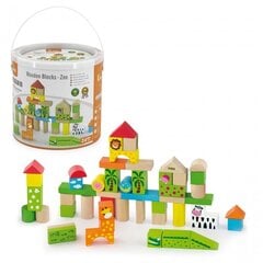 Деревянные кубики Zoo Viga, 50 шт.  цена и информация | Развивающие игрушки | 220.lv