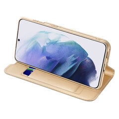 Maciņš Dux Ducis Skin Pro priekš Samsung Galaxy S22 Plus, zelta cena un informācija | Telefonu vāciņi, maciņi | 220.lv
