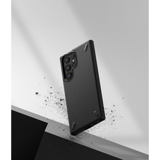 Telefona vāciņš Ringke Onyx priekš Samsung Galaxy S22 Ultra, melns cena un informācija | Telefonu vāciņi, maciņi | 220.lv