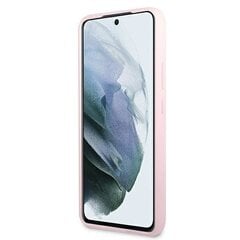 Оригинальный чехол GUESS Silicone Script для Samsung Galaxy S22, розовый цена и информация | Чехлы для телефонов | 220.lv