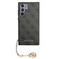 Oriģinālais maciņš GUESS Charms Collection priekš Samsung Galaxy S22 Plus, pelēks цена и информация | Telefonu vāciņi, maciņi | 220.lv