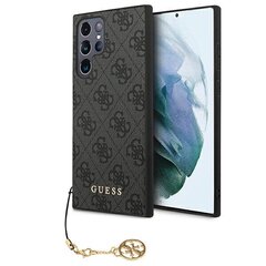 Оригинальный чехол Guess Charms Collection для Samsung Galaxy S22 Plus, серый цена и информация | Чехлы для телефонов | 220.lv