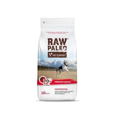 Raw Paleo сухой беззерновой корм для собак средних пород Adult Medium с говядиной, 10 кг цена и информация |  Сухой корм для собак | 220.lv