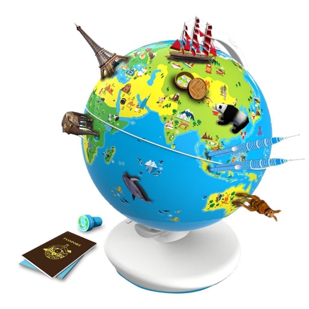 Shifu Orboot, Earth AR Globe, izpētiet valstis, kultūras, mežonīgo dabu un daudz ko citu cena un informācija | Attīstošās rotaļlietas | 220.lv