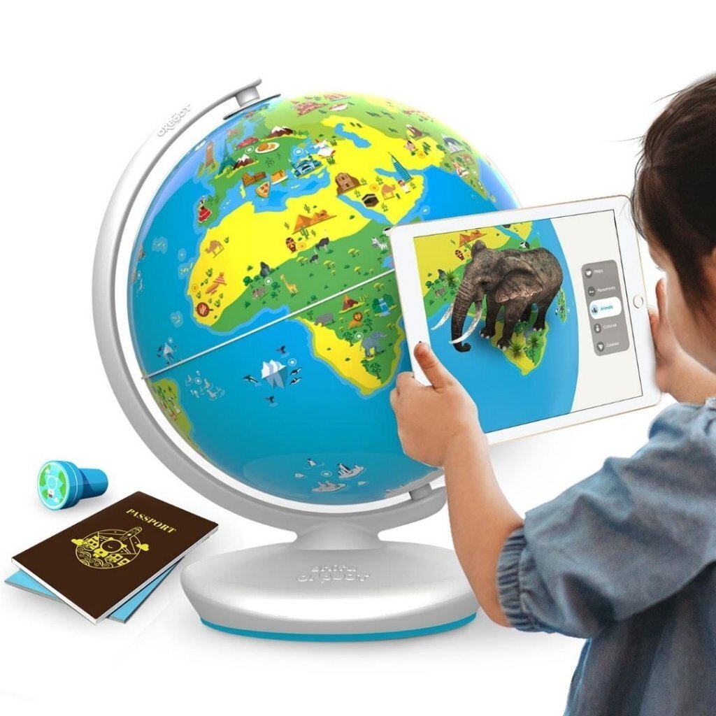 Shifu Orboot, Earth AR Globe, izpētiet valstis, kultūras, mežonīgo dabu un daudz ko citu cena un informācija | Attīstošās rotaļlietas | 220.lv
