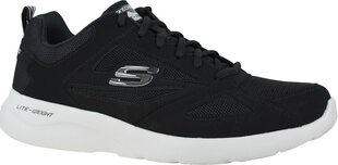 Sporta apavi vīriešiem Skechers Dynamight 2.0, melni cena un informācija | Sporta apavi vīriešiem | 220.lv