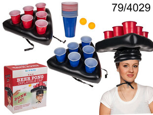 Надувная кепка, игра в пивной понг цена и информация | Для вечеринок и праздников | 220.lv