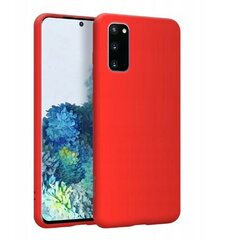 Maciņš priekš Samsung Galaxy S20, Case LIQUID SILICONE, sarkans цена и информация | Чехлы для телефонов | 220.lv