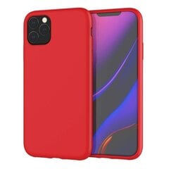 Maciņš priekš Iphone 11 PRO MAX, Case LIQUID SILICONE, sarkans cena un informācija | Telefonu vāciņi, maciņi | 220.lv