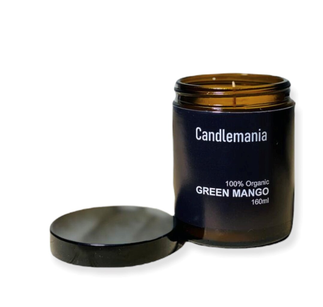 Aromātiskā svece "Green Mango", 160ml цена и информация | Sveces un svečturi | 220.lv