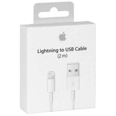 Apple Lightning to USB Cable (2m) - MD819ZM/A cena un informācija | Savienotājkabeļi | 220.lv