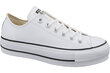 Sporta apavi sievietēm Converse Chuck Taylor All Star Lift Clean Ox, balti cena un informācija | Sporta apavi sievietēm | 220.lv