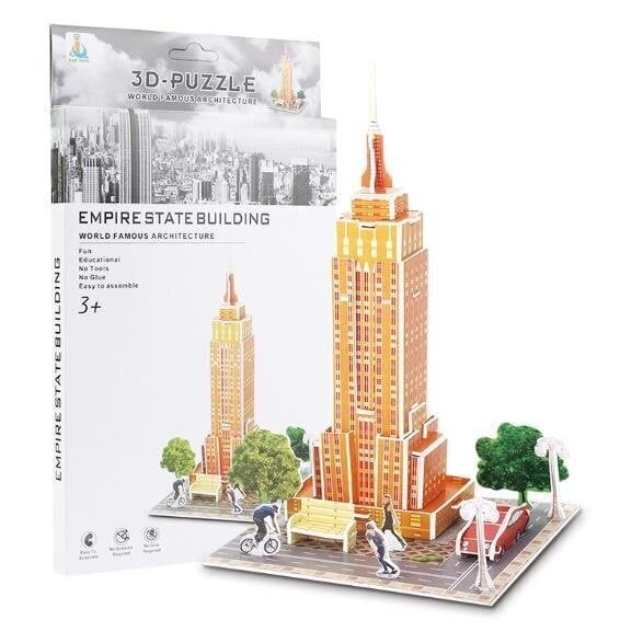 3D Puzle Empire State Building цена и информация | Puzles, 3D puzles | 220.lv