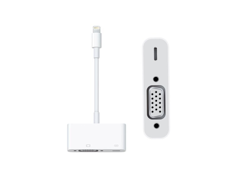 Apple Lightning to VGA Adapter - MD825ZM/A цена и информация | Adapteri un USB centrmezgli | 220.lv