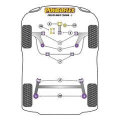 Silentblock Powerflex PFR19-2030 cena un informācija | Auto piederumi | 220.lv