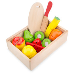 Ролевая игра - Продукты для нарезки - Коробка с фруктами, New Classic Toys 10581 цена и информация | Развивающие игрушки | 220.lv