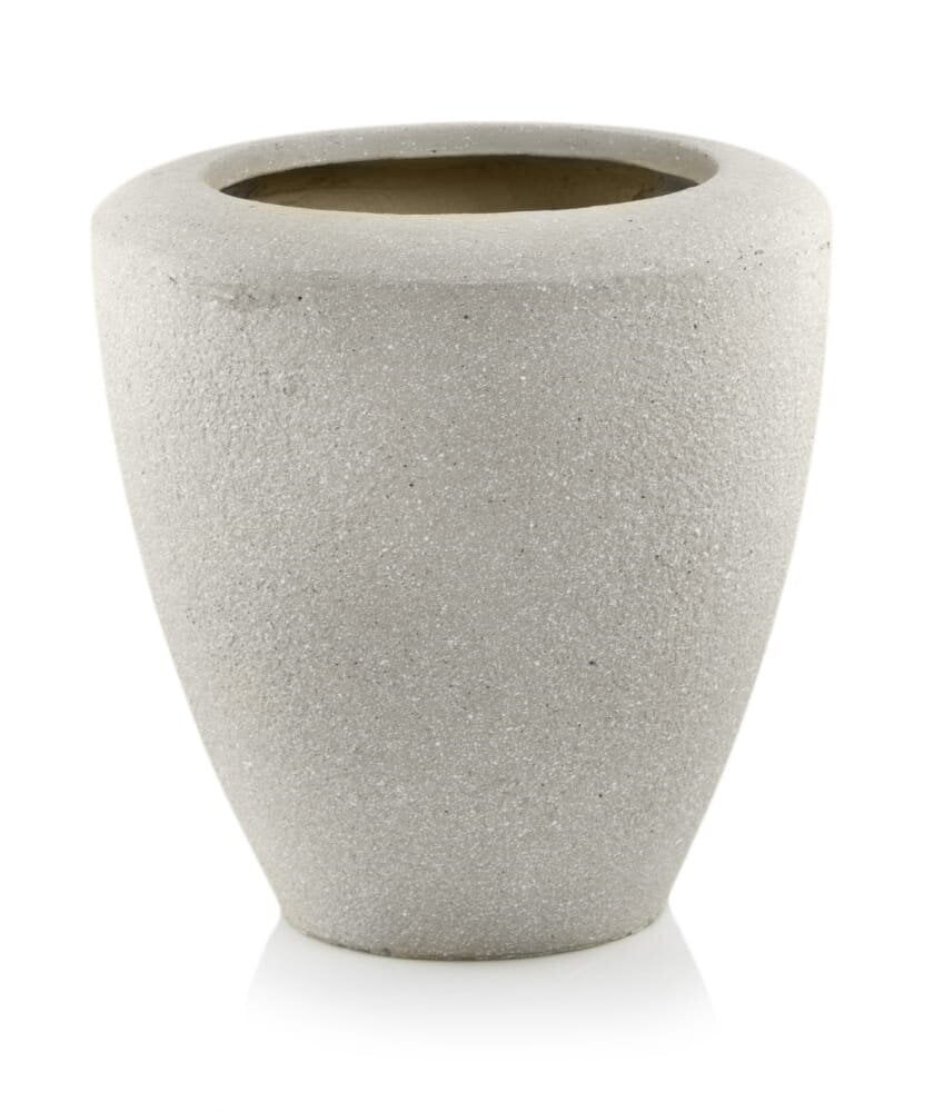 Keramikas puķupods Ecolite 50 x 50(A) cm, pelēks cena un informācija | Puķu podi | 220.lv