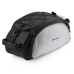 Wozinsky Bicycle Bike Pannier Bag Rear Trunk Bag with Shoulder Strap 13L black (WBB1BK) цена и информация | Сумки, держатели для телефонов | 220.lv