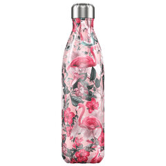 Termoss pudele Chilly's Bottle Tropical Flamingo 500ml цена и информация | Термосы, термокружки | 220.lv