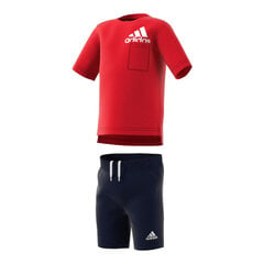 Детский спортивных костюм Adidas Badge of Sport Summer 6-9 Months цена и информация | Футбольная форма и другие товары | 220.lv