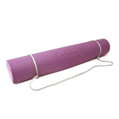Джутовый коврик для йоги Joluvi Pro цена и информация | Коврики для йоги, фитнеса | 220.lv