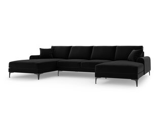 Мягкий уголок Mazzini Sofas Madara 6S, черный цена и информация | Угловые диваны | 220.lv