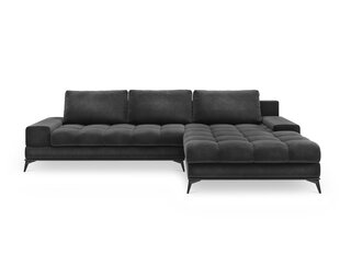 Stūra dīvāns Windsor & Co Deneb 5S, tumši pelēks цена и информация | Угловые диваны | 220.lv