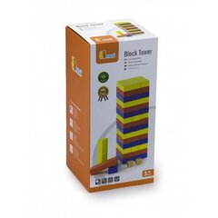 Деревянная настольная игра Viga Block Tower цена и информация | Развивающие игрушки | 220.lv