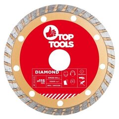 Dimanta disks Turbīna, 115 mm, 61H335 цена и информация | Шлифовальные станки | 220.lv