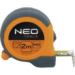 Рулетка Neo 67-113, 3 м x19 мм цена и информация | Механические инструменты | 220.lv
