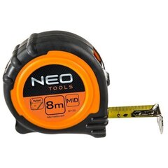 Рулетка Neo 67-111, 8 м x 25 мм цена и информация | Механические инструменты | 220.lv