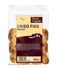 Сушеный инжир Smart Organic, 200г цена и информация | Орехи, сухофрукты, семечки | 220.lv