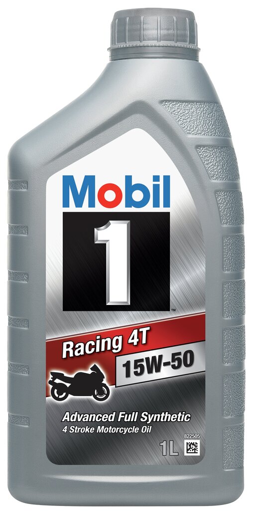 Motociklu motoreļļa Mobil 1 Racing 4T 15W-50, 1L цена и информация | Moto eļļas | 220.lv