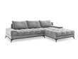 Stūra dīvāns Windsor & Co Deneb 5S, gaiši pelēks cena un informācija | Stūra dīvāni | 220.lv