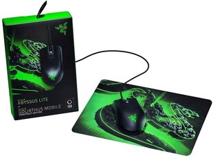 Razer Abyssus Lite & Razer Goliathus Mobile Construct Edition цена и информация | Мыши | 220.lv