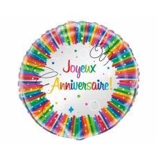 Folijas balons 18 collu UQ - Daudz laimes dzimšanas dienā cena un informācija | Baloni | 220.lv
