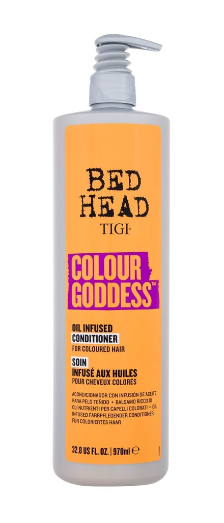 Kondicionieris krāsotiem matiem Tigi Bed Head Colour Goddess, 970ml cena un informācija | Matu kondicionieri, balzāmi | 220.lv