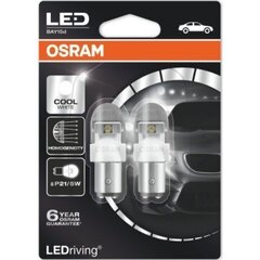 Габаритные LED лампы OSRAM P21/5W LEDriving PREMIUM 4052899367975  цена и информация | Автомобильные лампочки | 220.lv