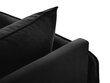 Mīksto mēbeļu komplekts Cosmopolitan Design Florence, melns cena un informācija | Dīvānu komplekti | 220.lv