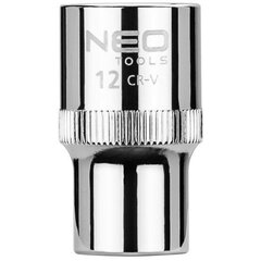 NEO sešstūra ligzda 1/2" 25 mm (08-025) cena un informācija | Rokas instrumenti | 220.lv