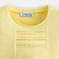 Meiteņu t-krekls ar īsām piedurknēm, dzeltens цена и информация | Krekli, bodiji, blūzes meitenēm | 220.lv