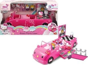 Hello Kitty auto limuzīns - deju grīda ar aksesuāriem, Dickie цена и информация | Развивающие игрушки | 220.lv