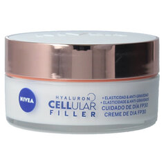 Дневной антивозрастной крем Cellular Filler Nivea SPF30, 50 мл цена и информация | Кремы для лица | 220.lv