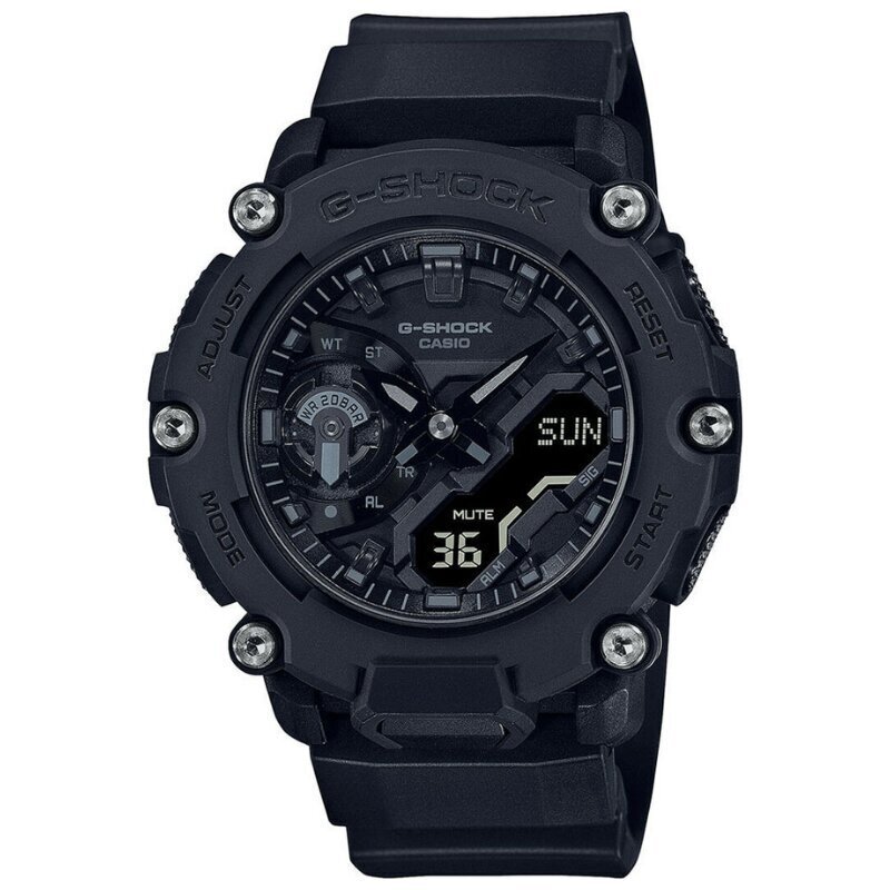 Pulkstenis vīriešiem Casio G-Shock original Carbon Core Guard GA-2200BB-1AER cena un informācija | Vīriešu pulksteņi | 220.lv